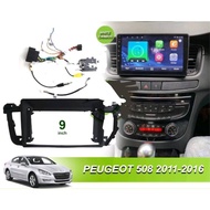 Peugeot 508 11-16 407 03-12 Android Player CP Reverse Camera