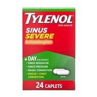 EXPIRY 05/2025 Tylenol Sinus Severe Daytime Caplets (24 Count)