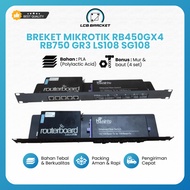 MIKROTIK MicroTik Bracket RB450GX4 RB750 GR3 LS108 SG108 Routerboard LCB Modem Iron Plate Holder Bra