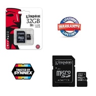 Kingston SD Card Canvas Select 32 GB Class 10 ความเร็ว 80/10MB/sส่งเร็วทันใจ Kerry Express