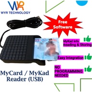 WYR MyCard / MyKad Reader (USB) - (Including Free Software & Integration)