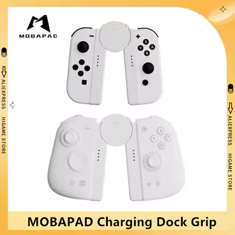 MOBAPAD Game Controller Charging Dock Grip For M6 HD/ Nintendo Switch/ Joy-con Handle V-Shaped Charg