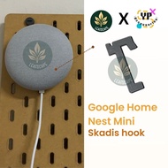 Skadis hook Google Home Nest Mini 3DPrinting hook Google Home Ikea skadi hook