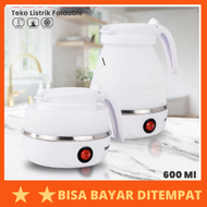 Electric Kettle Teko Listrik Foldable Collapsible 600ML 600W / Teko Mug Ketel Listrik Heater Pemanas
