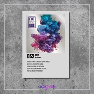 Wooden poster Album with music cover and songs DS2 by Future wall poster display