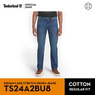 Timberland Men's Squam Lake Stretch Denim Jeans กางเกงยีนส์  (TS24A2BU8)