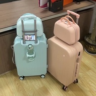 【1994HOME】Multifunctional Luggage Tow Box Trolley Case 20 Inchs Boarding Zipper Style Charging Large