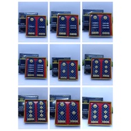 RANK PDH Ministry of Finance ACRYLIC LISTING EMBROIDERED GROUP 2A 2B 2C 2D, 3A 3B 3C 3D, 4A 4B