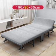 KOME LIFE เตียงนอน เตียงพับ เตียงเสริม เตียงเหล็ก เตียงนอนพับได้ Fold bed Extra bed  ขนาดกว้าง 80 cm รับประกัน 1 ปี เตียงเสริมพับได้