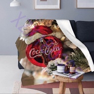 Coca Art Cola Cool CokeS xzx180305 Throw Blanket Fuzzy Warm Throws For Winter Bedding 3D Printing Soft Micro Fleece Blanket 17