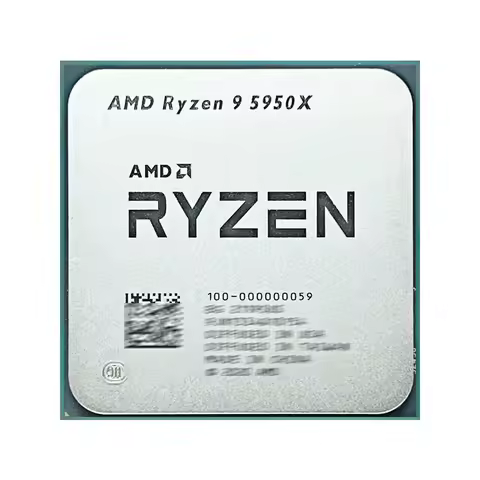 5950X AMD Ryzen 9 5950X New Ryzen 9 5000 Series Vermeer (Zen 3) 16-Core 3.4 GHz Socket AM4 105W Sock