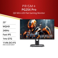 PRISM+ PG25X PRO | 25" WQHD QD Mini-LED 240Hz Fast IPS Gaming Monitor