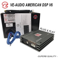 ve-audio  american 4 channels dsp amplifier processor DSP with amplifier (3 dsp v6)