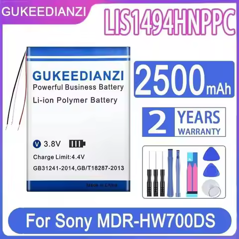 Safe Reliable Replacement For Sony Mdr-HW700DS 2500mAh Wireless Surround Sound Headphones Battery LI