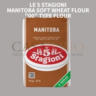 LE 5 STAGIONI MANITOBA FLOUR TYPE 00 SOFT WHEAT PREMIUM BAKING FLOUR HIGH PROTEIN 00 flour