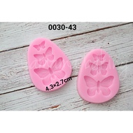 0030-43 Silicone Mold Chocolate/ butterfly pudding fondant/ Silicone Mould