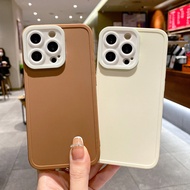 ❤️ReadyStock❤️ เคสซิลิโคน ทรงสี่เหลี่ยม ป้องกันเลนส์กล้อง สีพื้น กันกระแทก สําหรับ Iphone 11 12 13 Pro Max เคสโทรศัพท์มือถือ TPU สองสี สําหรับ Iphone13 12 11 Pro Max Xs Xr X