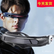 【New style recommended】xWar Police Laser Eye Super Cool Polarized Sunglasses Glasses Color Film Laser Eye Black Sports M