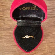 0.23 ct Diamond Ring with 750 Gold