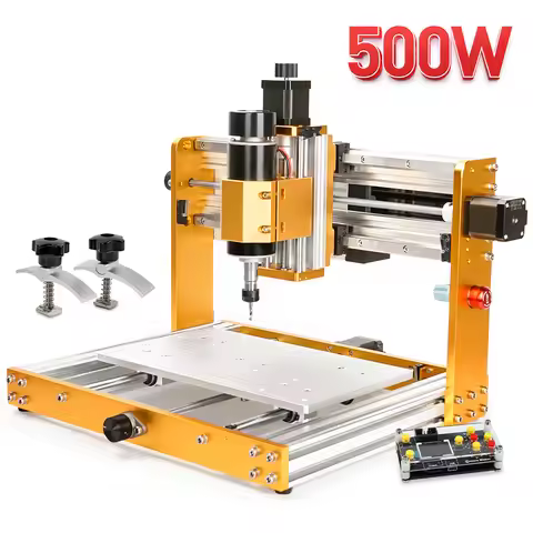 3018 Pro Ultra CNC Router 500W All-Metal Engraver Machine Limit Switch E-Stop with GRBL Offline for 