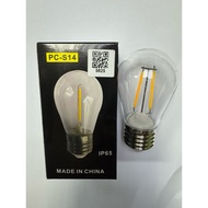 LED S14 WARM WHITE BULB 2W E27