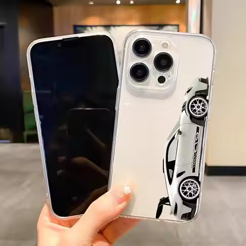 Sports Car Phone Case For G-GT-3 R-RS-iPhone 17 16e 16 15 14 13 12 11 Mini Air Pro Max X XR XSMax 7 