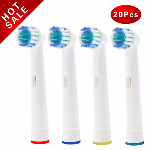Brush Heads for Oral-B Electric Toothbrush Fit Advance Power/Pro Health/Triumph/3D Excel/Vitality Pr