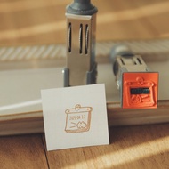 可調式日期印章 / 小 / 狗狗雲月曆