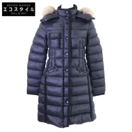 Moncler HERMIFUR 尼龍狐狸毛連帽羽絨服，00 碼 [二手]