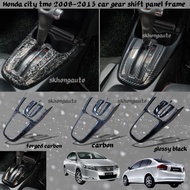 Honda city tmo 2008-2013 car gear shift panel frame cover garnish accessories skhongauto