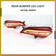 ❏ ☍ ✿ Toyota Vios Prime 2019 - 2024 Rear Bumper Reflector Light / RBL