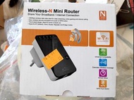 迷你Wifi路由器/橋接器 超低耗電 2*LAN 300Mbps Wifi Repeater/Bridge/Mini Router Wifi 4