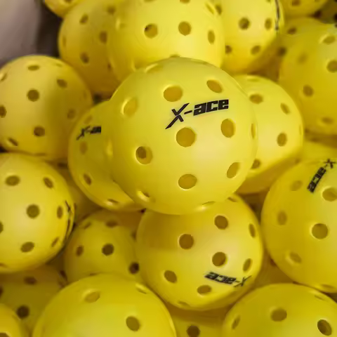X-ace Pickleballs Balls, Injecional Molding Structure, 26/40 Holes Outdoor Indoor Pickle Balls, for 