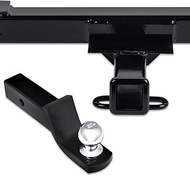 Armordillo Class 3 Trailer Hitch 2-Inch Receiver with Loaded Ball Mount|Compatible with 2000-2006 BM
