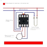 Pabrika E5C4 C2 Digital Display Intelligent Thermostat PID Controller Oven Temperature Adjustment K-