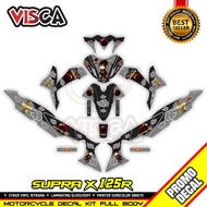 Decal Supra X 125 R Modif Keren Stiker Supra X 125 R Full Body Striping Supra X 125 R Variasi Keren