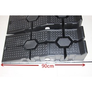 [YYMALL]แบบพกพาสำหรับงานหนักทางลาดพลาสติกช่องโหลดรถลิฟท์ซ่อมและบำรุงรักษาแม่แรงยกเครื่องมือ ซม Ramp 