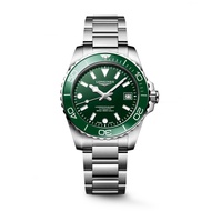 LONGINES HYDROCONQUEST GREEN DIAL AUTOMATIC WATCH (LS-L37884066)