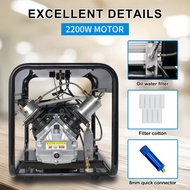 New TUXING TXED011 4500PSI 300Bar PCP Air Compressor High Pressure Double Cylinder Compressor for PC