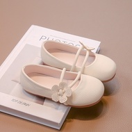 Girls Shoes Spring Autumn Style 2026 New Style Children Soft-Soled Princess Shoes Medium Big Childre