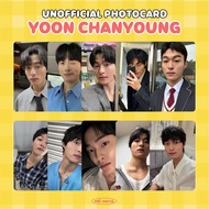 YOON CHANYOUNG UNOFFICIAL PHOTOCARD/ KOREAN DRAMA ACTOR/ KOREAN AKTOR PHOTOCARD/ KOREAN AKTRIS