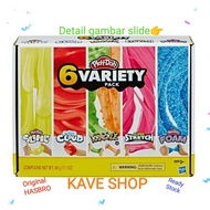 Play Doh Slime 6 Variety Pack - Original Play Doh Hasbro