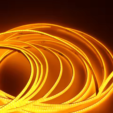 2.7mm cob led strip amber white red blue 12V Cabinets E-sports Room Car Light Wardrobes Etc Car Dimm