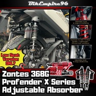 Zontes 368G Low Seat Version Profender Absorber X Series Premium Suspension Adjustable Shocks Absorb
