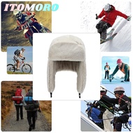 ITOMORO Bomber Hat Windproof Earflap Bonnet Warm Winter Hat