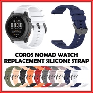 Coros Nomad Watch Replacement Strap CorosNomad Replacement Silicone Band Strap Nomad Coros Jam Tali 