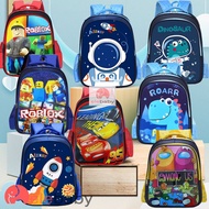 elebaby BP6015 Cartoon Kids School Bag Children High Quality Backpack beg sekolah