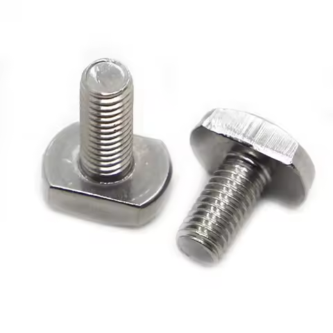 M5 M6 M8 M10 M12 GB37 A2-70 304 Stainless Steel T Shape T Hammer Head T Type Bolt Square Rectangle M