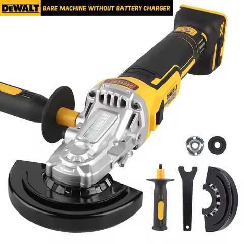 DEWALT DCG405FN Angle Grinder 18V Brushless Motor Cordless Cutting Machine 125mm Rechargeable Handhe