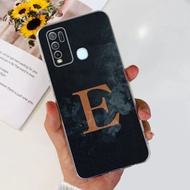เคส Vivo Y50ใหม่ฝาครอบตัวอักษร1935 V1965A ซิลิโคนใสโทรศัพท์ TPU แบบน่มเคสสำหรับ Vivo Vivo Y30 Y 30 V